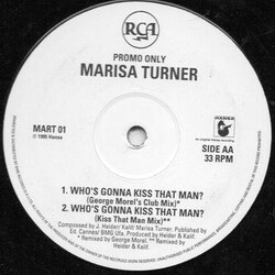 Marisa Turner Who's Gonna Kiss That Man? USED VINYL 12INCH PROMO