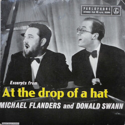 Flanders & Swann Excerpts From "At The Drop Of A Hat" USED VINYL 7"