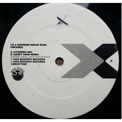 Clive King / Supreme Dream Team Dreamer USED VINYL 12INCH PROMO