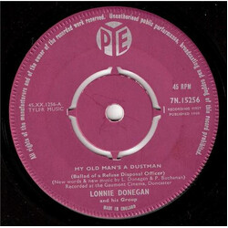 Lonnie Donegan's Skiffle Group My Old Man's A Dustman USED VINYL 7INCH 45 RPM SINGLE