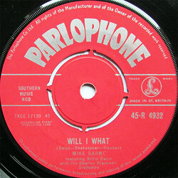Mike Sarne Will I What? USED VINYL 7INCH 45 RPM SINGLE