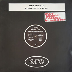 Party Faithful Brass: Let There Be House USED VINYL 12INCH 33 S RPM PROMO