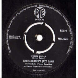 Chris Barber's Jazz Band Petite Fleur USED VINYL 7INCH 45 RPM