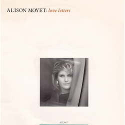 Alison Moyet Love Letters Vinyl 7" USED