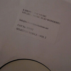 Selected Workz Selected Workz - Vol 2 USED VINYL 12INCH WHITE LABEL