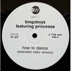 Bingoboys / Princessa (2) How To Dance USED VINYL 12INCH PROMO
