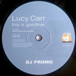 Lucy Carr This Is Goodbye USED VINYL 12INCH 45 RPM PROMO