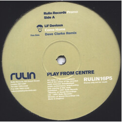 Lil' Devious Come Home USED VINYL 12INCH SINGLE SIDED PROMO