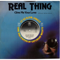The Real Thing Give Me Your Love USED VINYL 12INCH 45 RPM SINGLE