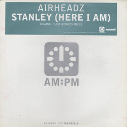 Airheadz Stanley (Here I Am) USED VINYL 12INCH 33 S RPM PROMO