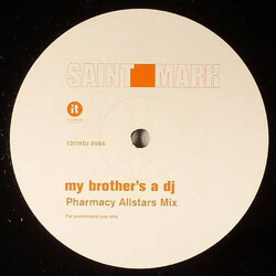 Saint Mark My Brother's A DJ USED VINYL 12INCH PROMO