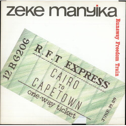 Zeke Manyika Runaway Freedom Train USED VINYL 12INCH