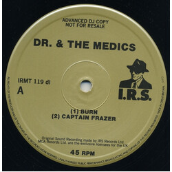 Doctor & The Medics Burn Vinyl 12" USED