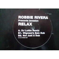 Robbie Rivera / Invasion (2) Relax USED VINYL 12INCH PROMO