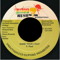Frankie Paul Shine Your Light USED VINYL 7INCH 45 RPM
