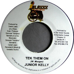 Junior Kelly / Reagan (2) Tek Them On / Just For Girls USED VINYL 7INCH 45 RPM