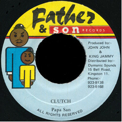 Papa San Clutch USED VINYL 7INCH 45 RPM