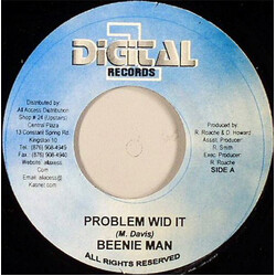 Beenie Man / Amin Brasco Problem Wid It / Nuff Gal USED VINYL 7INCH