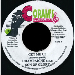 Champaigne a.k.a Son Of Glory Get Me Up USED VINYL 7INCH 45 RPM