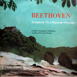 Ludwig van Beethoven / The London Symphony Orchestra / Josef Krips Symphony No. 5 / Egmont Overture Vinyl LP USED