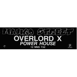 Overlord X Powerhouse USED VINYL 12INCH PROMO 33 S RPM