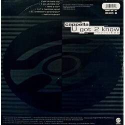 Cappella U Got 2 Know (Revisited) USED VINYL 12INCH 33 S RPM