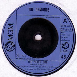The Osmonds The Proud One USED VINYL 7INCH 45 RPM SINGLE