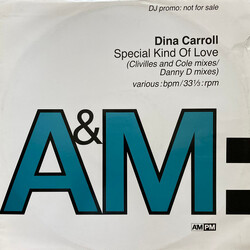 Dina Carroll Special Kind Of Love USED VINYL 12INCH 33 S RPM PROMO