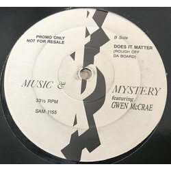 Music & Mystery / Gwen McCrae Anything U Want (Remixes) USED VINYL 12INCH PROMO 33 S RPM