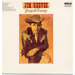 Jim Reeves Young And Country Vinyl LP USED
