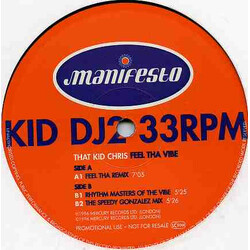 That Kid Chris Feel Tha Vibe USED VINYL 12INCH 33 S RPM PROMO