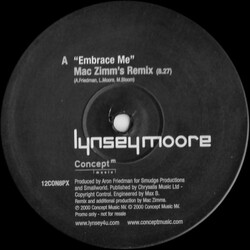 Lynsey Moore Embrace Me Vinyl 12" USED