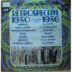 Various Retrospective 1930 1936 Vinyl LP USED