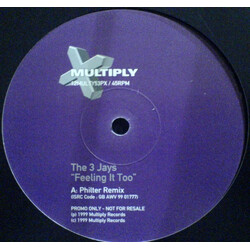 The 3 Jays Feeling It Too Vinyl 12" USED