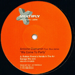 Antoine Clamaran / Blue James We Come To Party USED VINYL 12INCH PROMO 33 S RPM