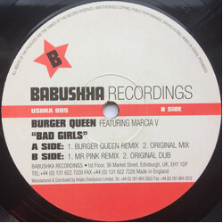 Burger Queen Bad Girls USED VINYL 12INCH