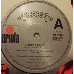 Krokus Bedside Radio USED VINYL 12INCH