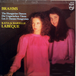 Johannes Brahms / Katia Et Marielle Labèque The Hungarian Dances = Die Ungarischen Tänze = Les 21 Danses Hongraises Vinyl LP USED