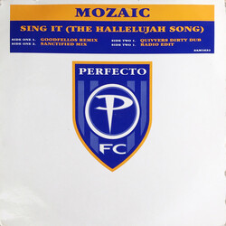 Mozaic Sing It (The Hallelujah Song) Vinyl 12" USED