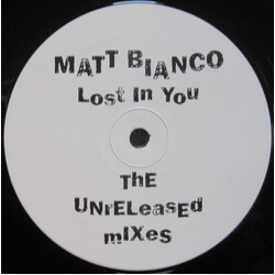 Matt Bianco Lost In You (The Unreleased Mixes) VINYL 12" USED