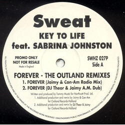 Key To Life / Sabrina Johnston Forever - The Outland Remixes Vinyl 12" USED