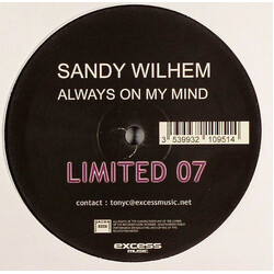 Sandy Wilhelm Always On My Mind Vinyl 12" USED