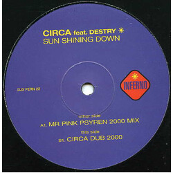 Circa (2) / Destry Sun Shining Down USED VINYL 12INCH PROMO