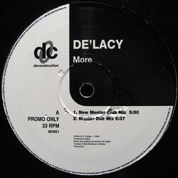 De'Lacy More VINYL 12" USED