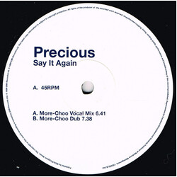 Precious (2) Say It Again Vinyl 12" USED