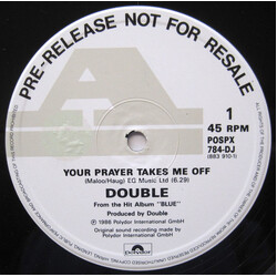 Double Your Prayer Takes Me Off VINYL 12" USED