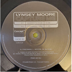 Lynsey Moore Capture Me Vinyl 12" USED
