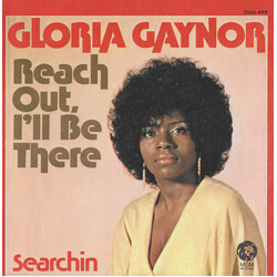 Gloria Gaynor Reach Out, I'll Be There USED VINYL 7INCH 45 RPM SINGLE STEREO