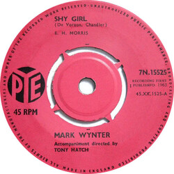 Mark Wynter Shy Girl USED VINYL 7INCH SINGLE 45 RPM