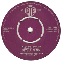 Petula Clark My Friend The Sea USED VINYL 7INCH 45 RPM SINGLE